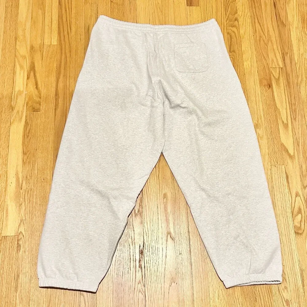Supreme x Air Jordan Men’s Size 3XL Ash Grey Heavyweight Sweatpants Joggers